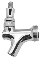 Beer Faucet 304 Stainless Steel Body and 303 Stainless Steel Lever Krome C203