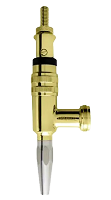 Stout and Coffee Faucet, 304 Stainless Steel, Gold (PVD) Finish for Guinness and Nitro Brew Taprite SF2004