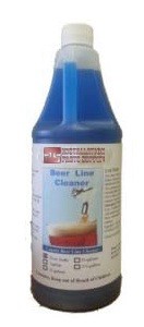 BLC Beer Line Cleaner 32 oz Concentrated Solution Blue Tinted for easy Rinse-Ability