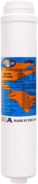 2.5" x 12", 674g UXC-8SF Softening Resin Water Filter Omnipure Q5654