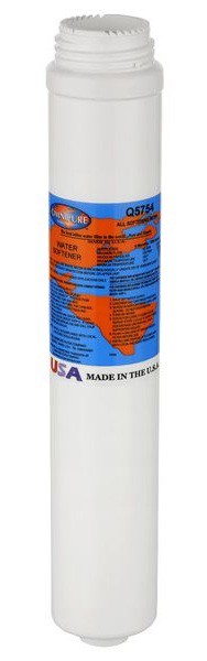 2.5" x 14", 800g UXC-8SF Softener Resin Water Filter Omnipure Q5754-UXC-8SF